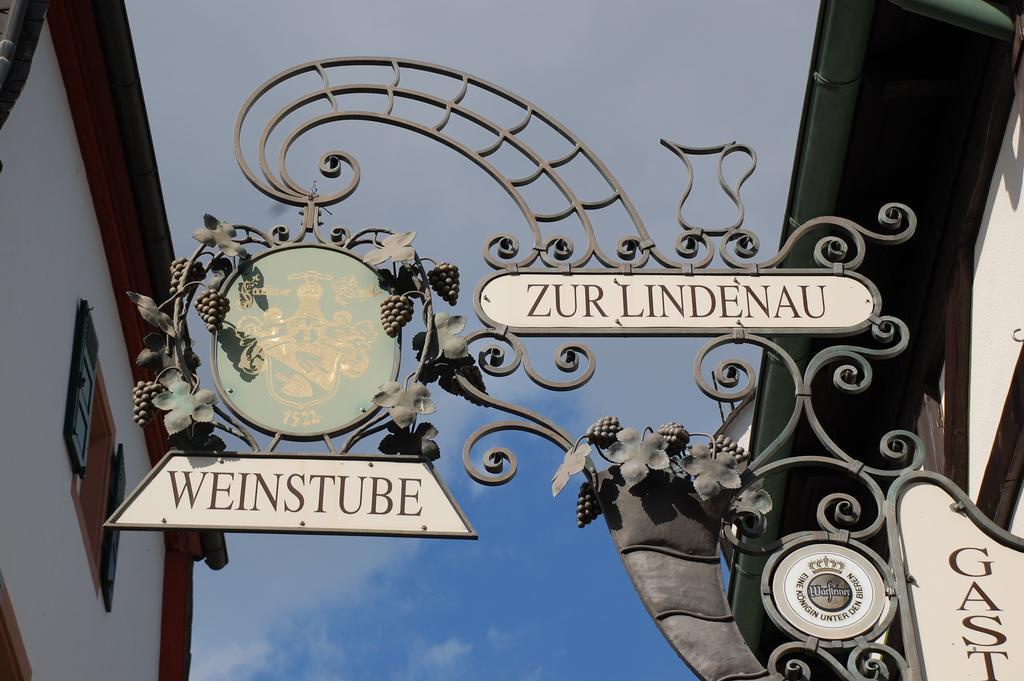 Zur Lindenau Hotel Ruedesheim am Rhein Exterior photo